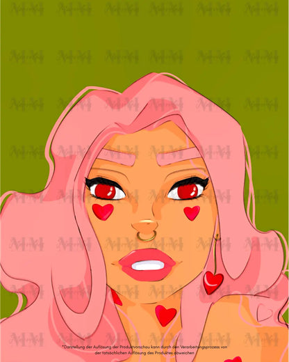 Queeni McHeart - Smartphonewallpaper -   Wallpaper