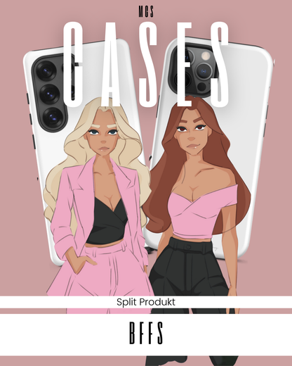 “BFF” phone case set