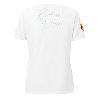 Bless the mess - Lockeres T-Shirt -   Shirts,Top #