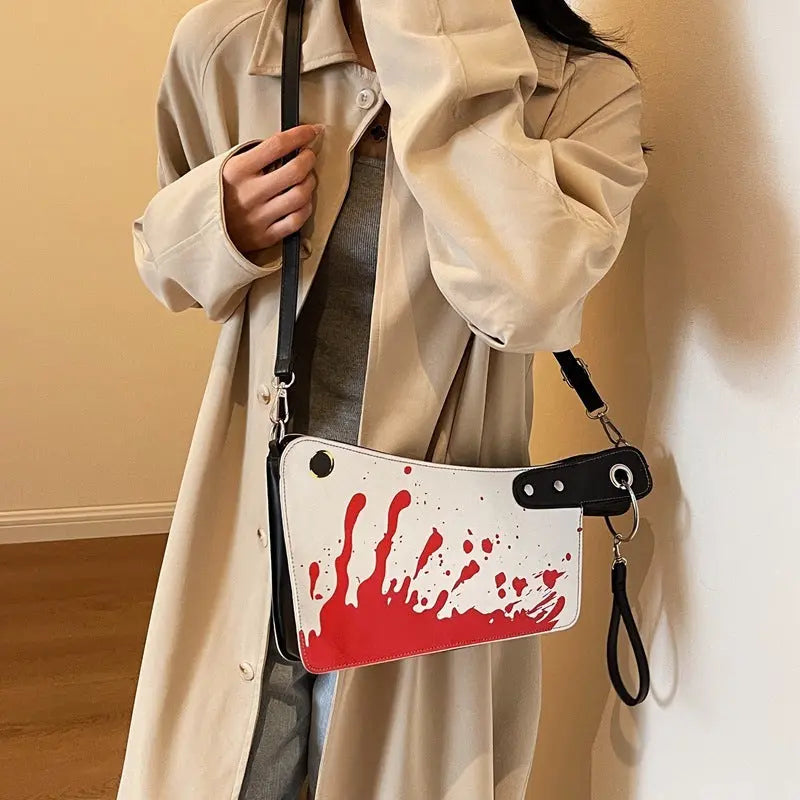 "Bloody Knife" - Schultertasche -    #