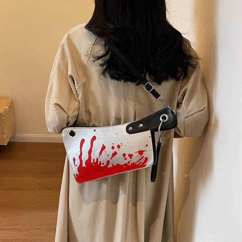 "Bloody Knife" - Schultertasche -    #