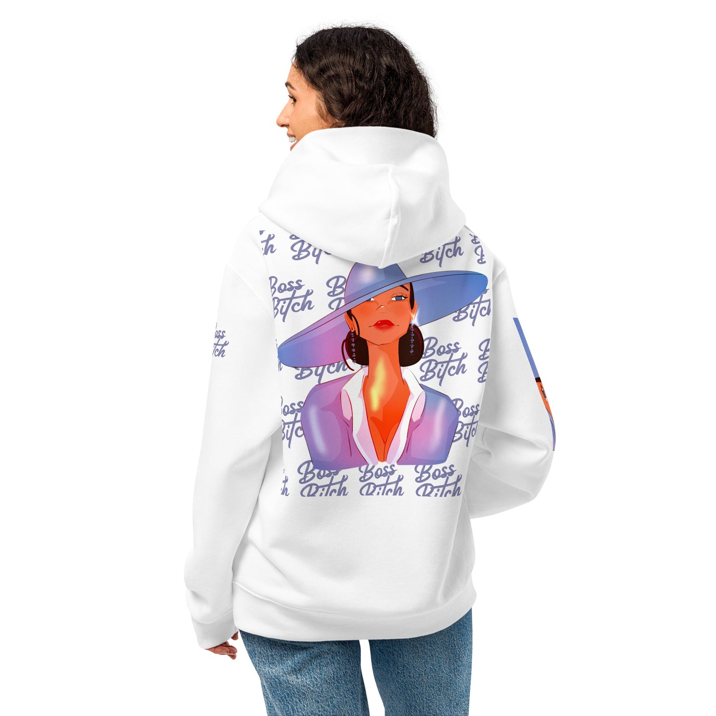 Boss Bitch - Oversized Hoodie -   Oversized Hoodie #