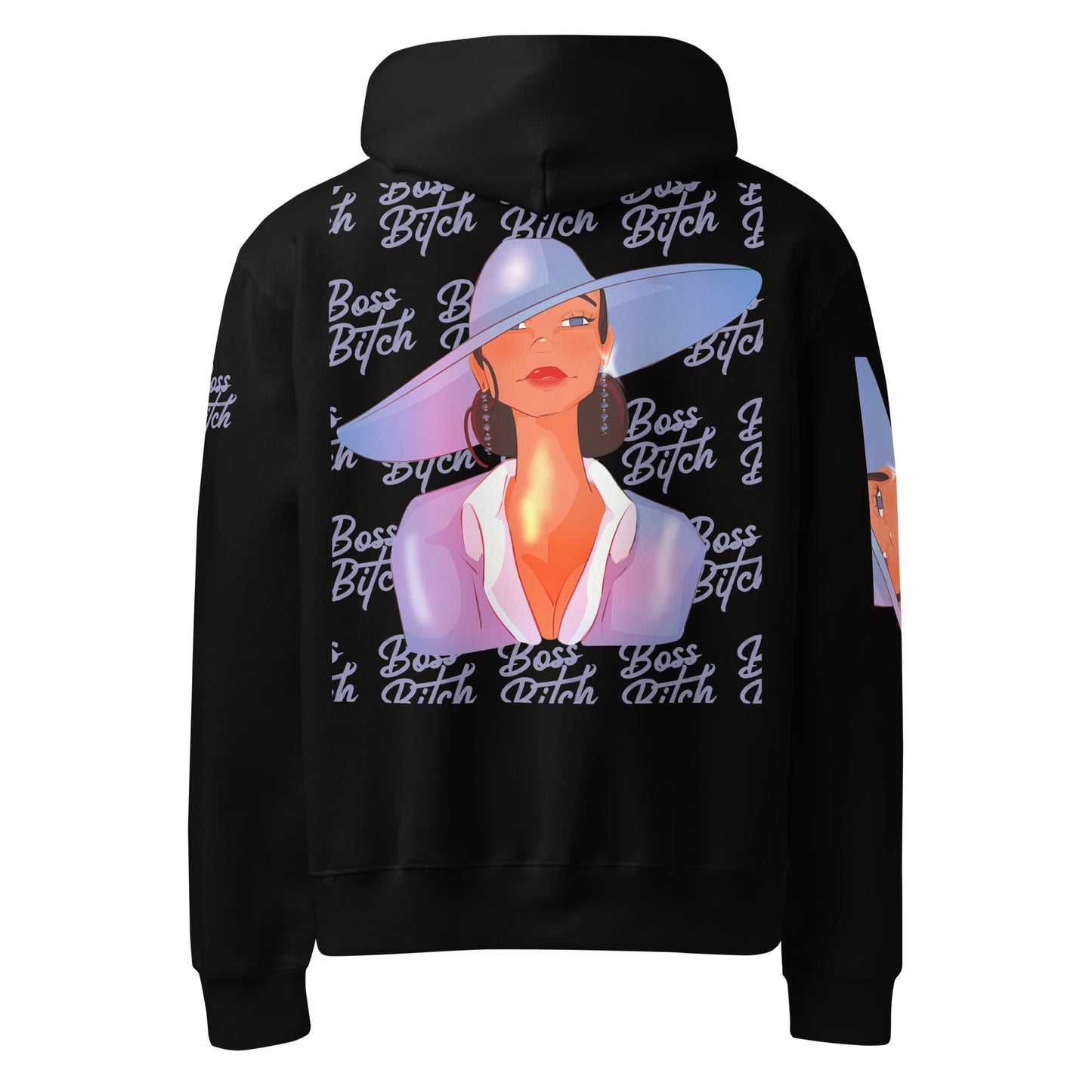 Boss Bitch - Oversized Hoodie -   Oversized Hoodie #