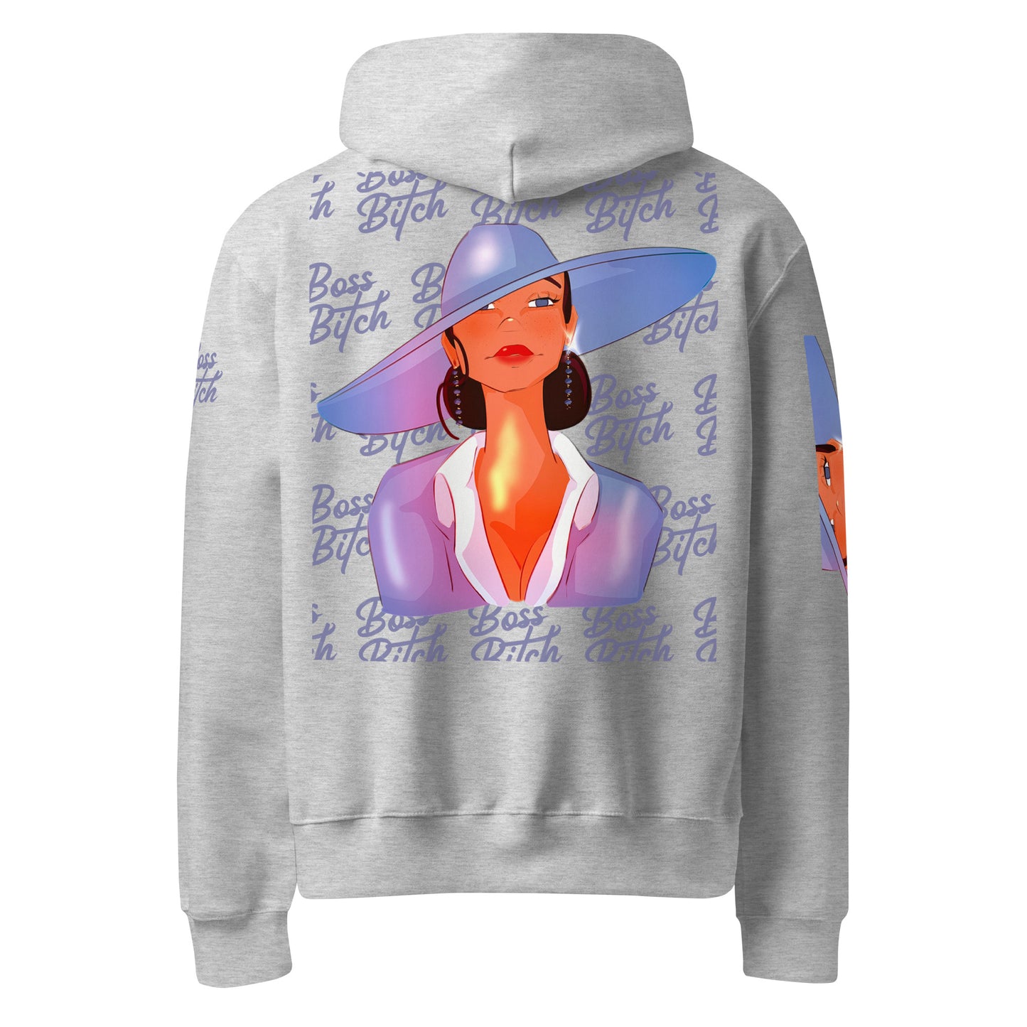 Boss Bitch - Oversized Hoodie -   Oversized Hoodie #