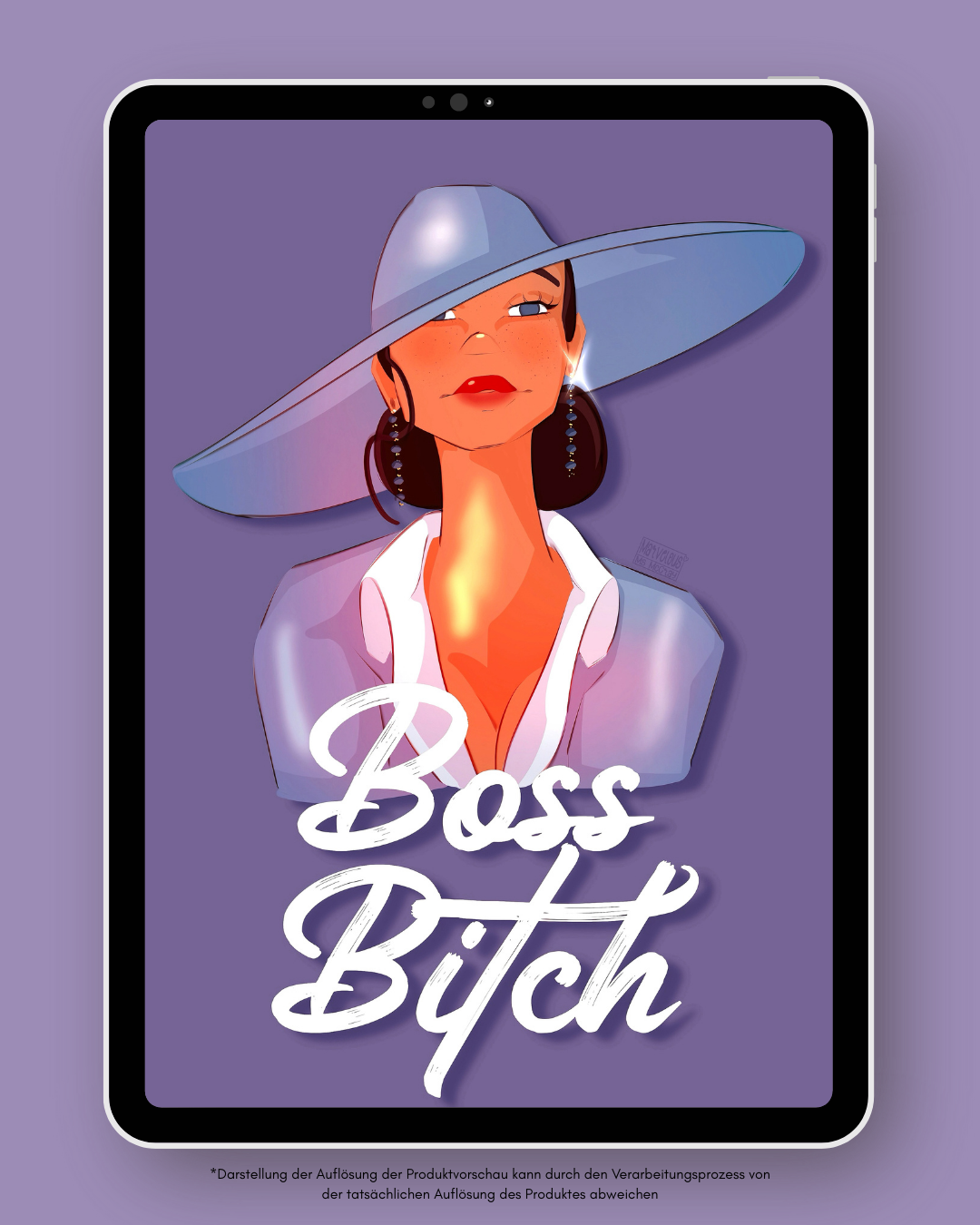 Boss Bitch - Tablet Wallpaper