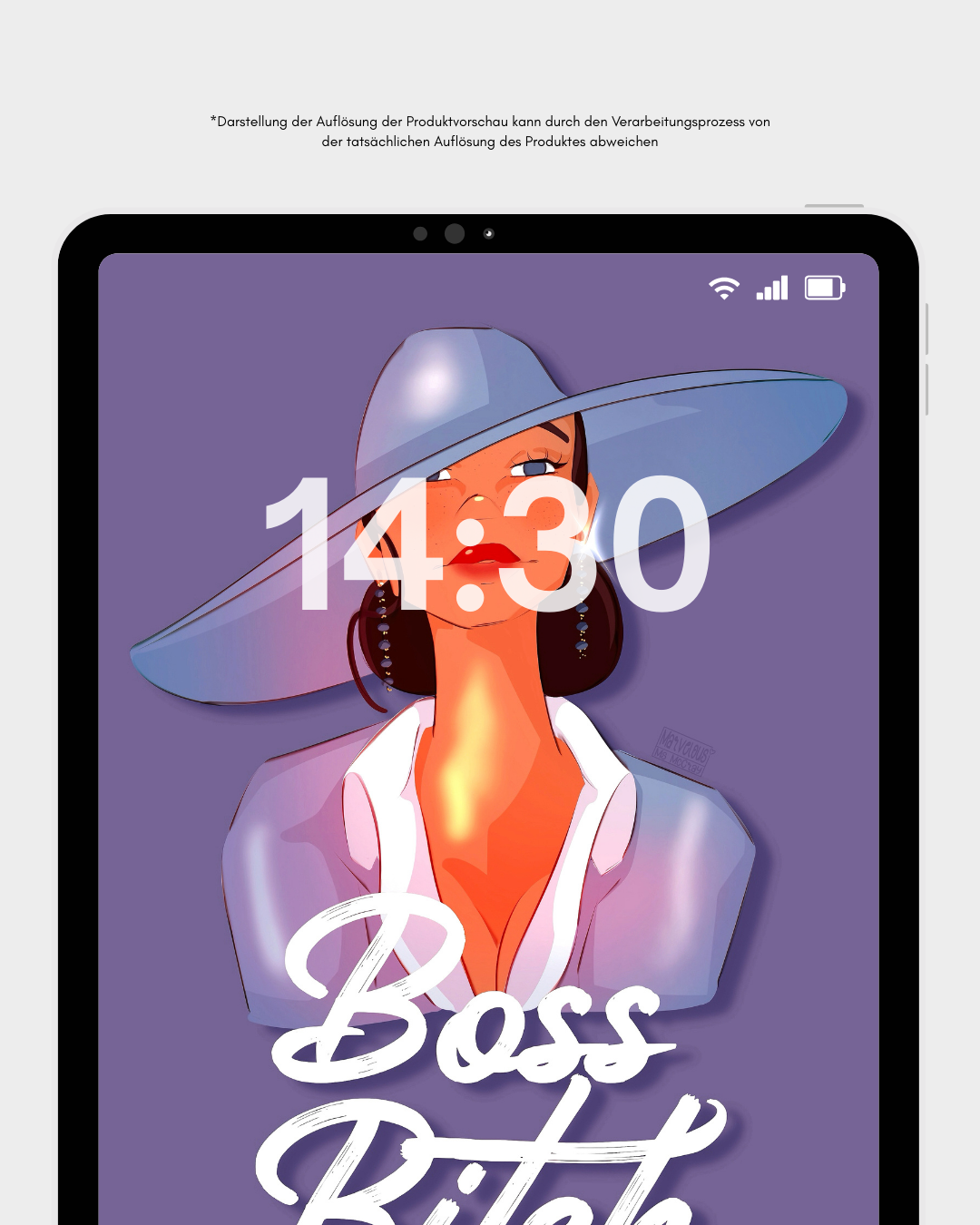 Boss Bitch - Tablet Wallpaper