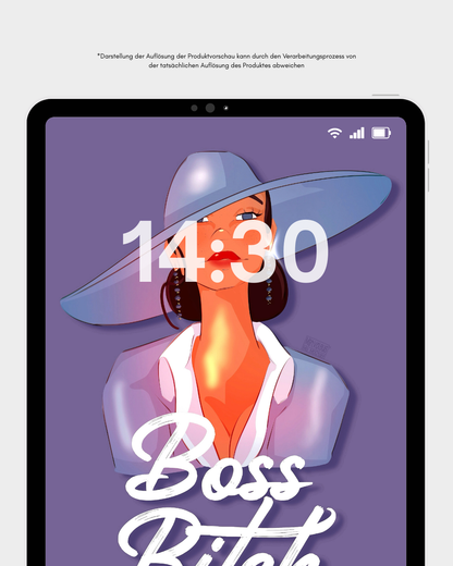 Boss Bitch - Tablet Wallpaper