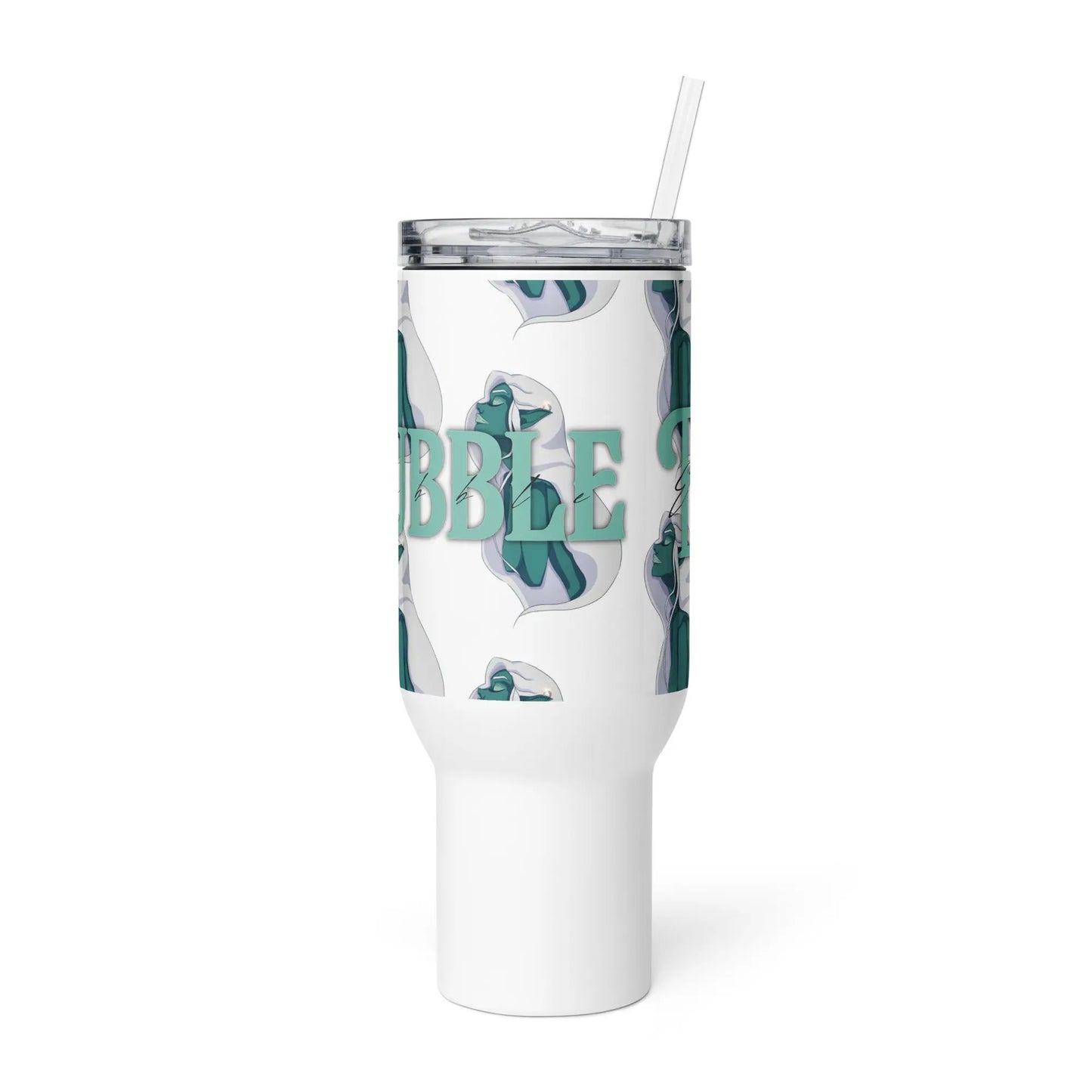 Bubble Elf - Tumbler -   Reisebecher mit Henkel, Edelstahl Trinkflasche mit Strohhalm #