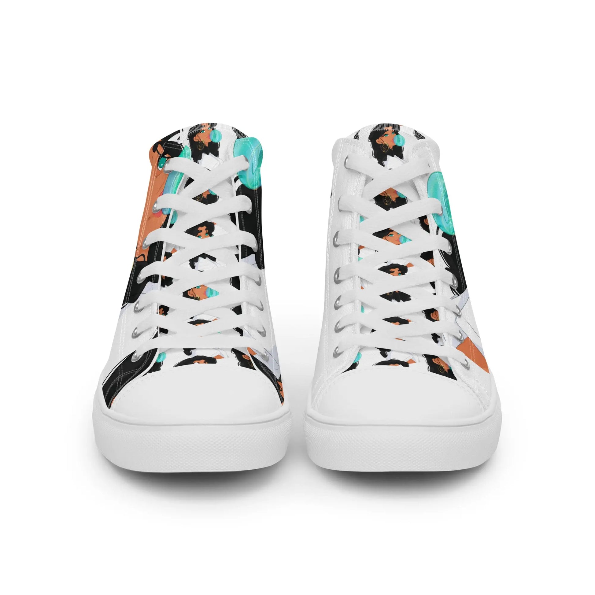 Bubble Gum - High-Top Sneaker -   Canvas High-Top Sneaker, Schlappen, Canvas-Schuhe, Canvas-Slipper #