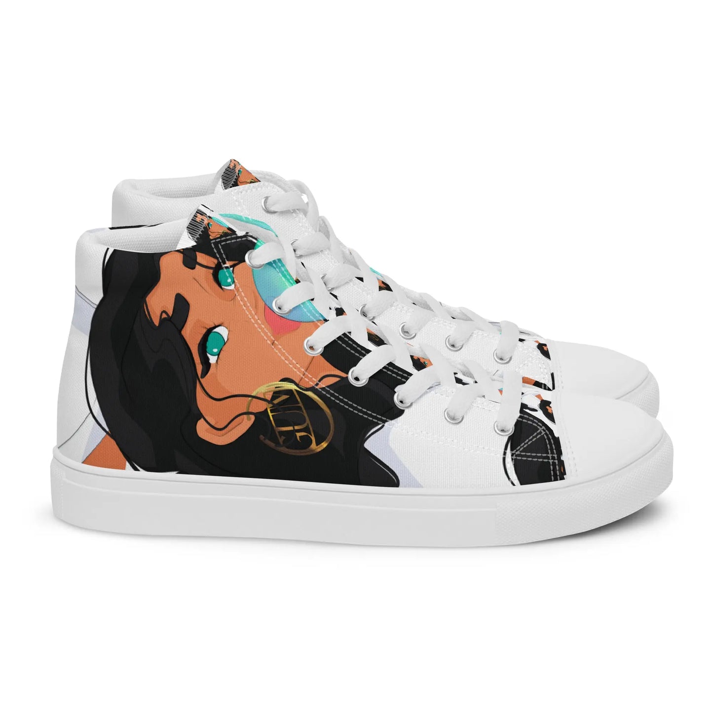 Bubble Gum - High-Top Sneaker -   Canvas High-Top Sneaker, Schlappen, Canvas-Schuhe, Canvas-Slipper #