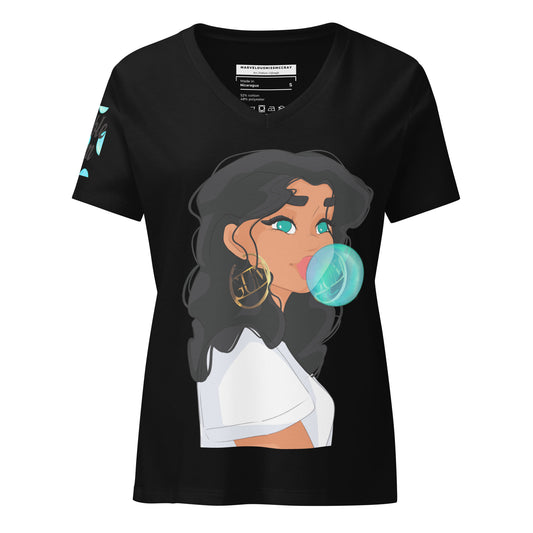 Bubble Gum - Lockeres T-Shirt -   Shirts,Top #