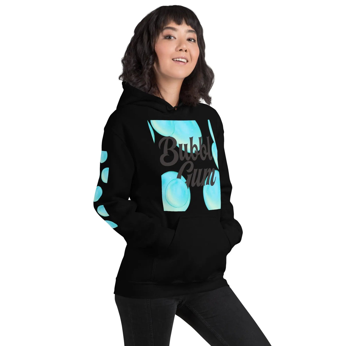 Bubble Gum - Unisex-Kapuzenpullover -   Hoodies, Pullover, Jacken, Sweatpants, Jogginghosen, Hosen #