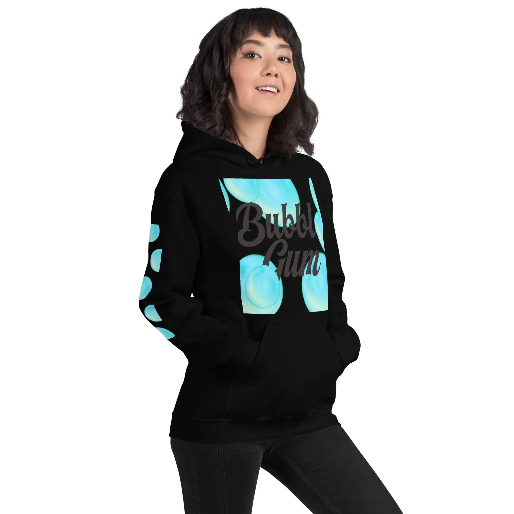 Bubble Gum - Unisex-Kapuzenpullover -   Hoodies, Pullover, Jacken, Sweatpants, Jogginghosen, Hosen #