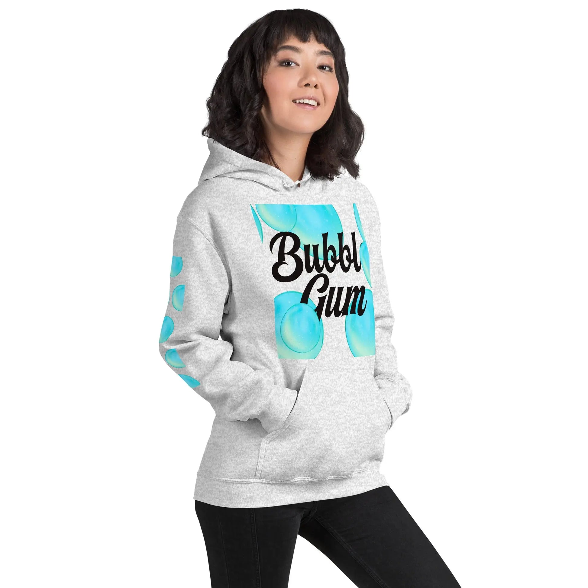 Bubble Gum - Unisex-Kapuzenpullover -   Hoodies, Pullover, Jacken, Sweatpants, Jogginghosen, Hosen #