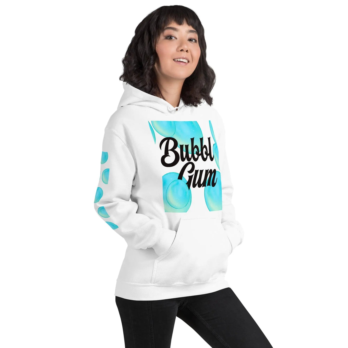 Bubble Gum - Unisex-Kapuzenpullover -   Hoodies, Pullover, Jacken, Sweatpants, Jogginghosen, Hosen #