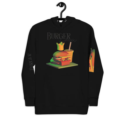 Burger Queen - Unisex-Kapuzenpullover -   Hoodies, Pullover, Jacken, Sweatpants, Jogginghosen, Hosen #