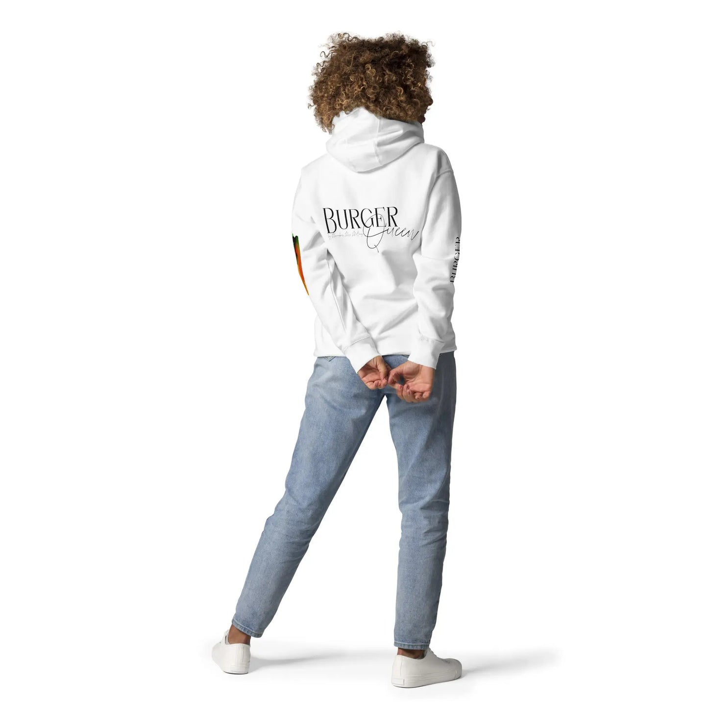 Burger Queen - Unisex-Kapuzenpullover -   Hoodies, Pullover, Jacken, Sweatpants, Jogginghosen, Hosen #