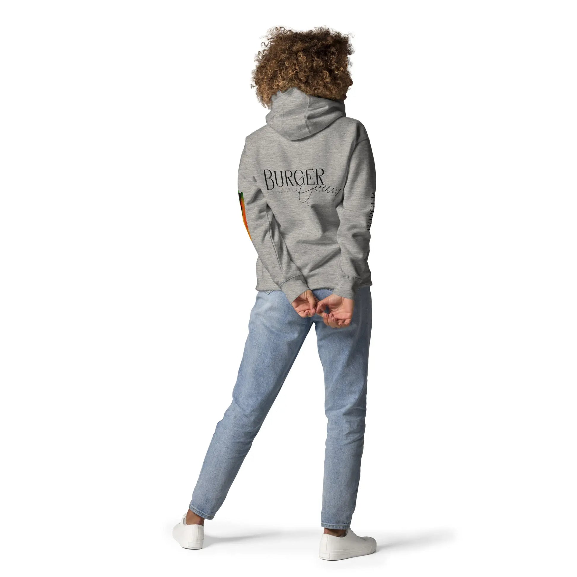 Burger Queen - Unisex-Kapuzenpullover -   Hoodies, Pullover, Jacken, Sweatpants, Jogginghosen, Hosen #