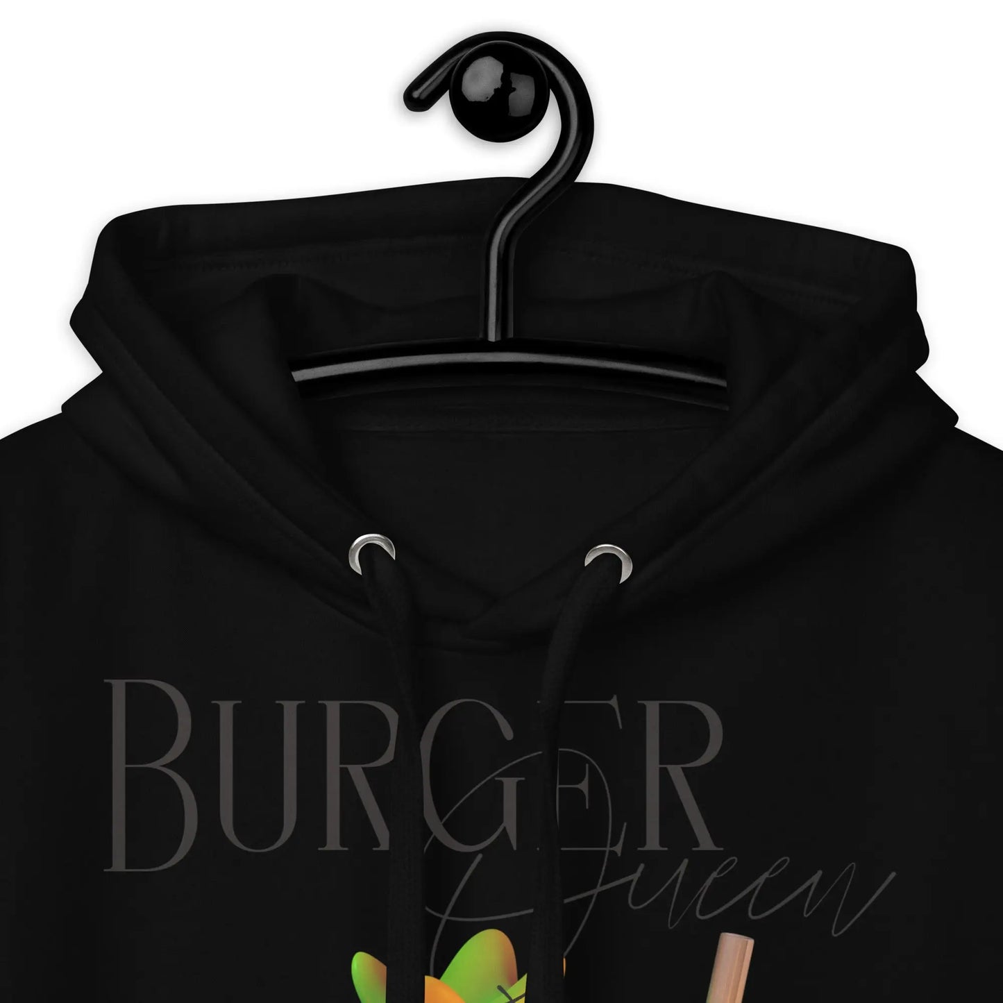 Burger Queen - Unisex-Kapuzenpullover -   Hoodies, Pullover, Jacken, Sweatpants, Jogginghosen, Hosen #