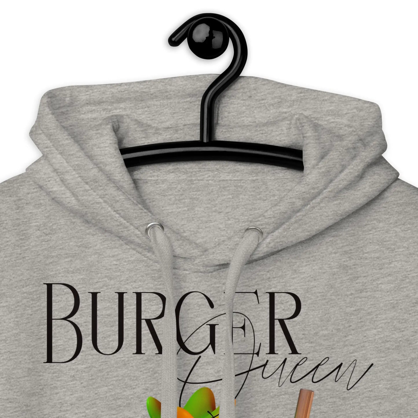 Burger Queen - Unisex-Kapuzenpullover -   Hoodies, Pullover, Jacken, Sweatpants, Jogginghosen, Hosen #
