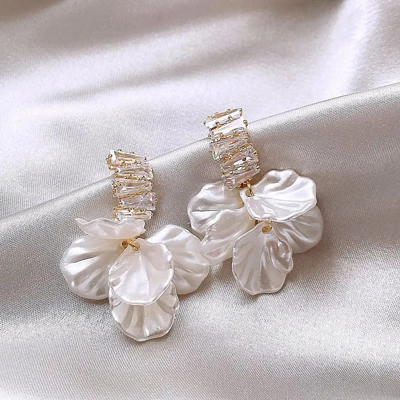 „C-Ring Shell Tassel“ Ohrringe -   0 #