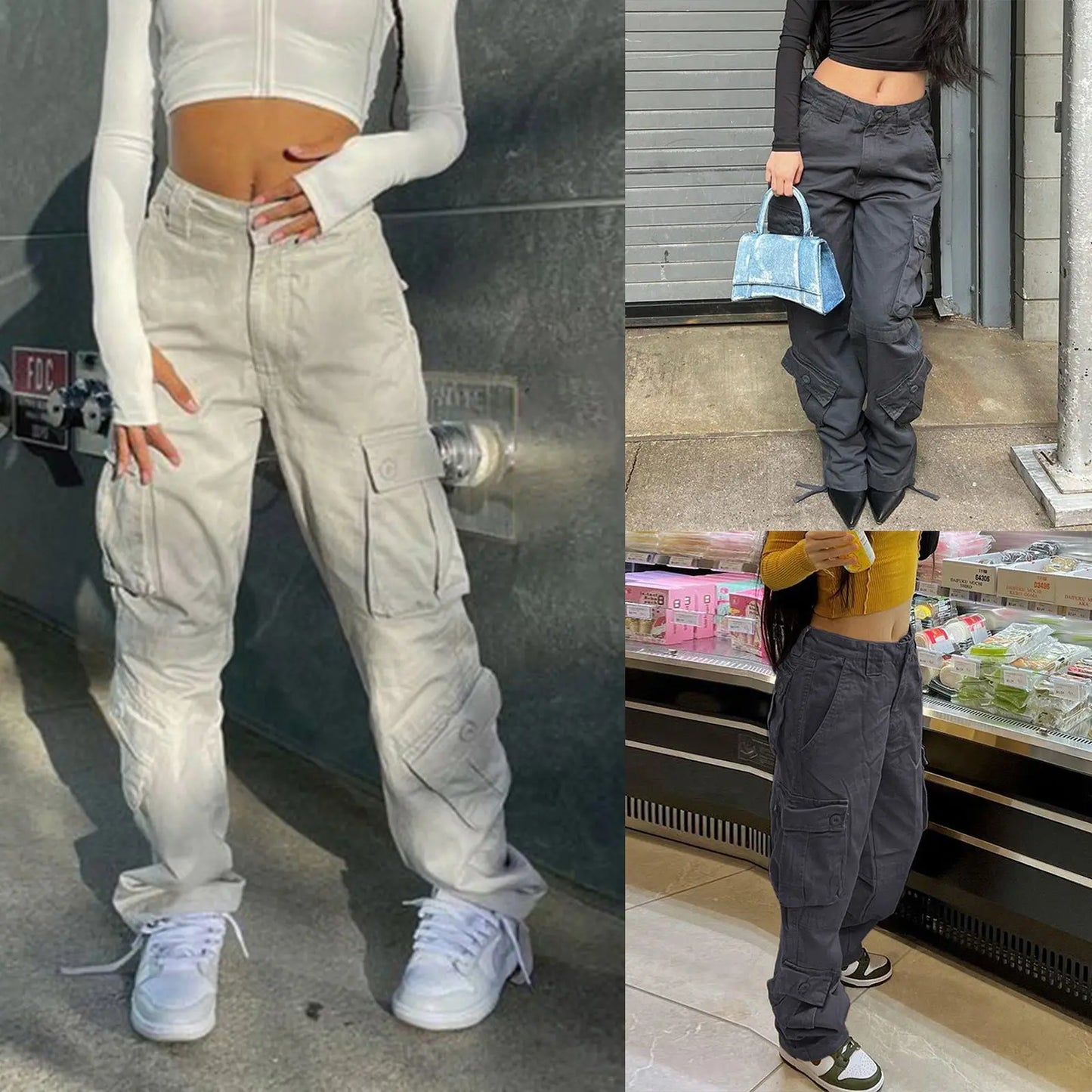 Cargo Workwear Jeans -   Jeans #
