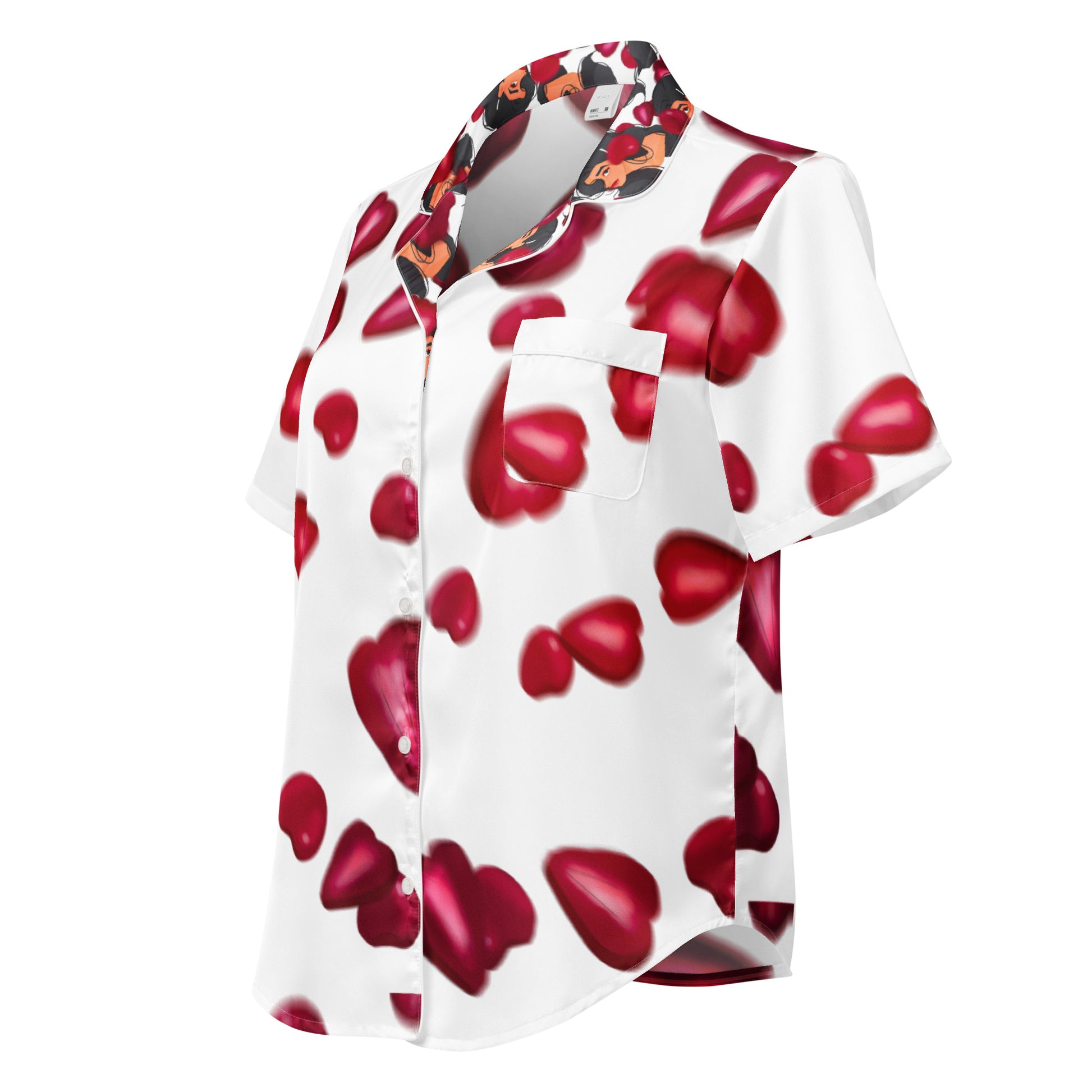 Cherry‘s&Strawberry‘s - kurzes Pyjama-Top -   PJ #