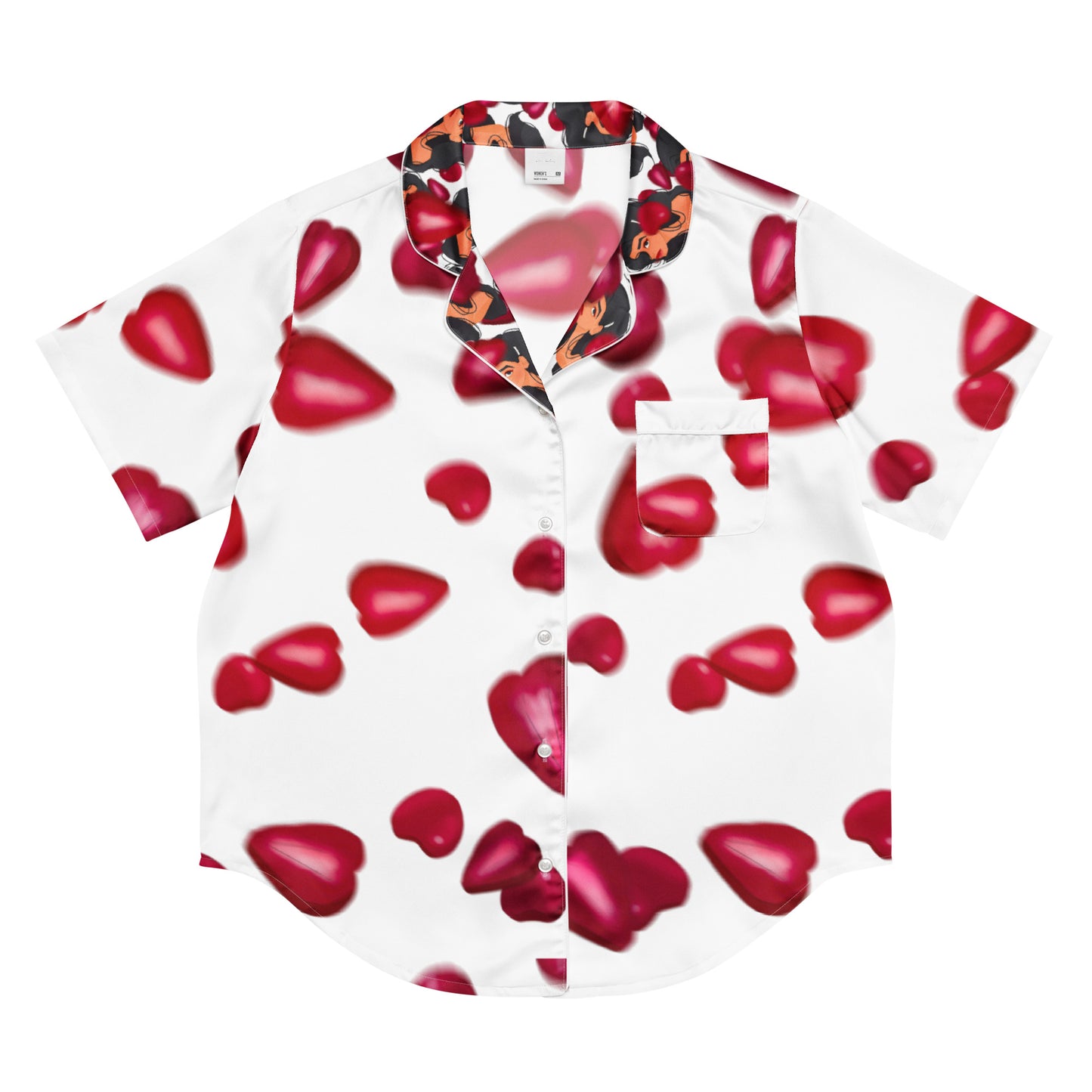 Cherry‘s&Strawberry‘s - kurzes Pyjama-Top -   PJ #