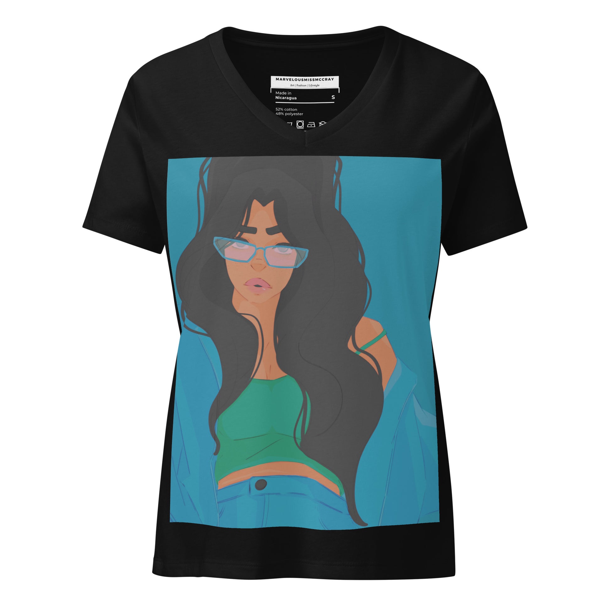 Cool Girl - Lockeres T-Shirt -   Shirts,Top #
