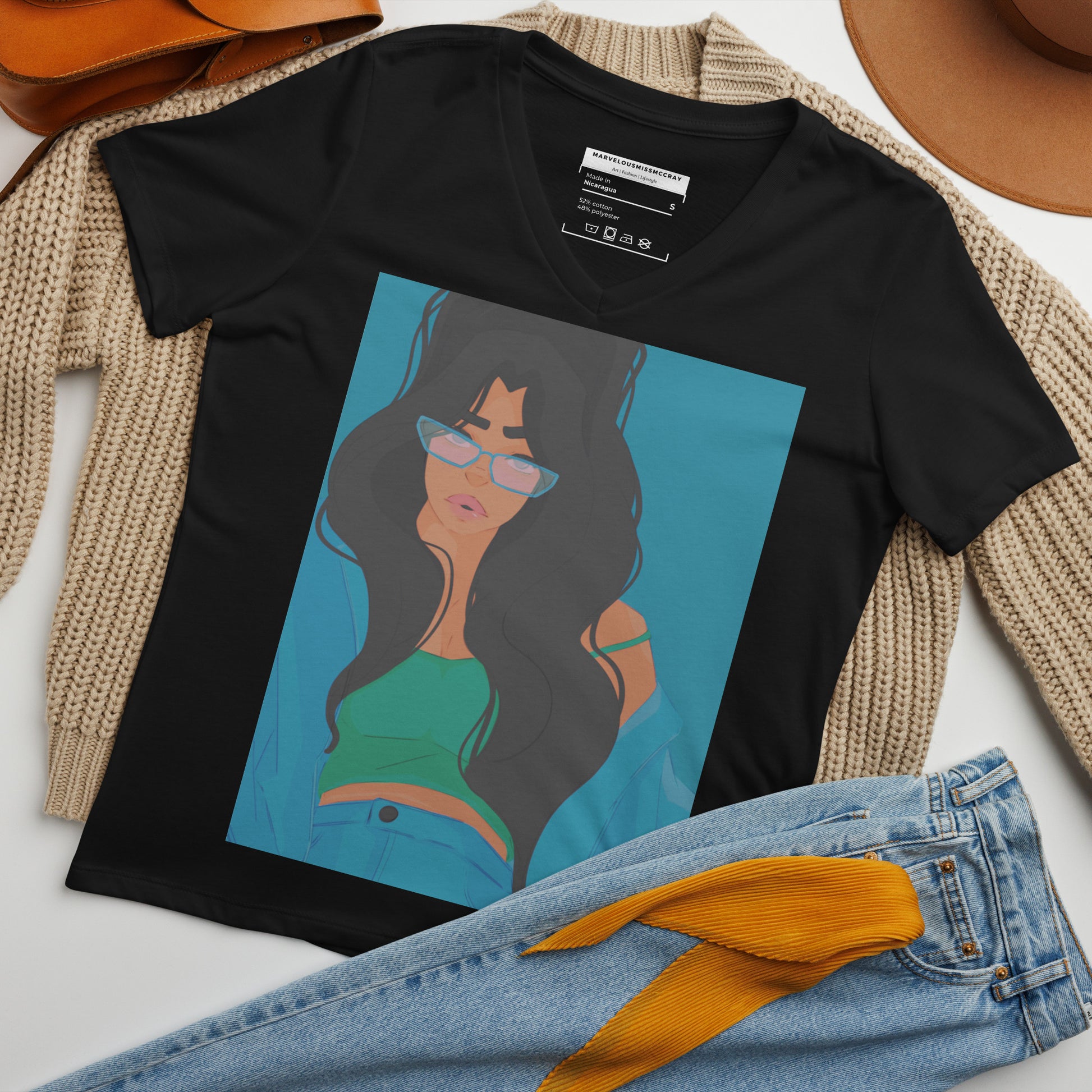 Cool Girl - Lockeres T-Shirt -   Shirts,Top #