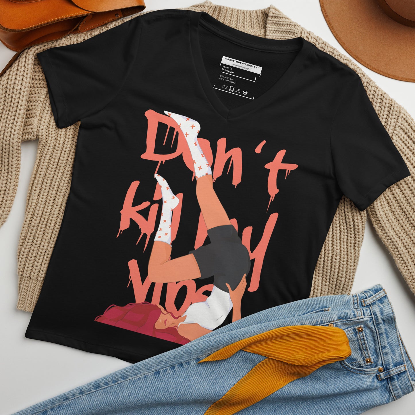 DKMV - Lockeres T-Shirt -   Shirts,Top #