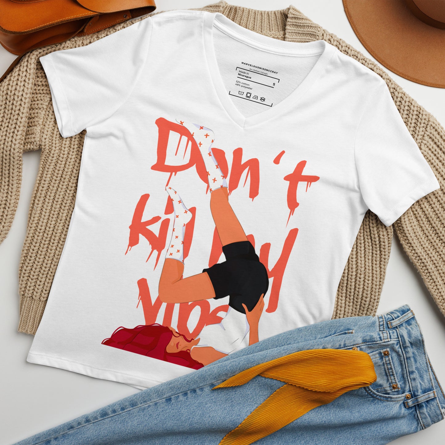 DKMV - Lockeres T-Shirt -   Shirts,Top #
