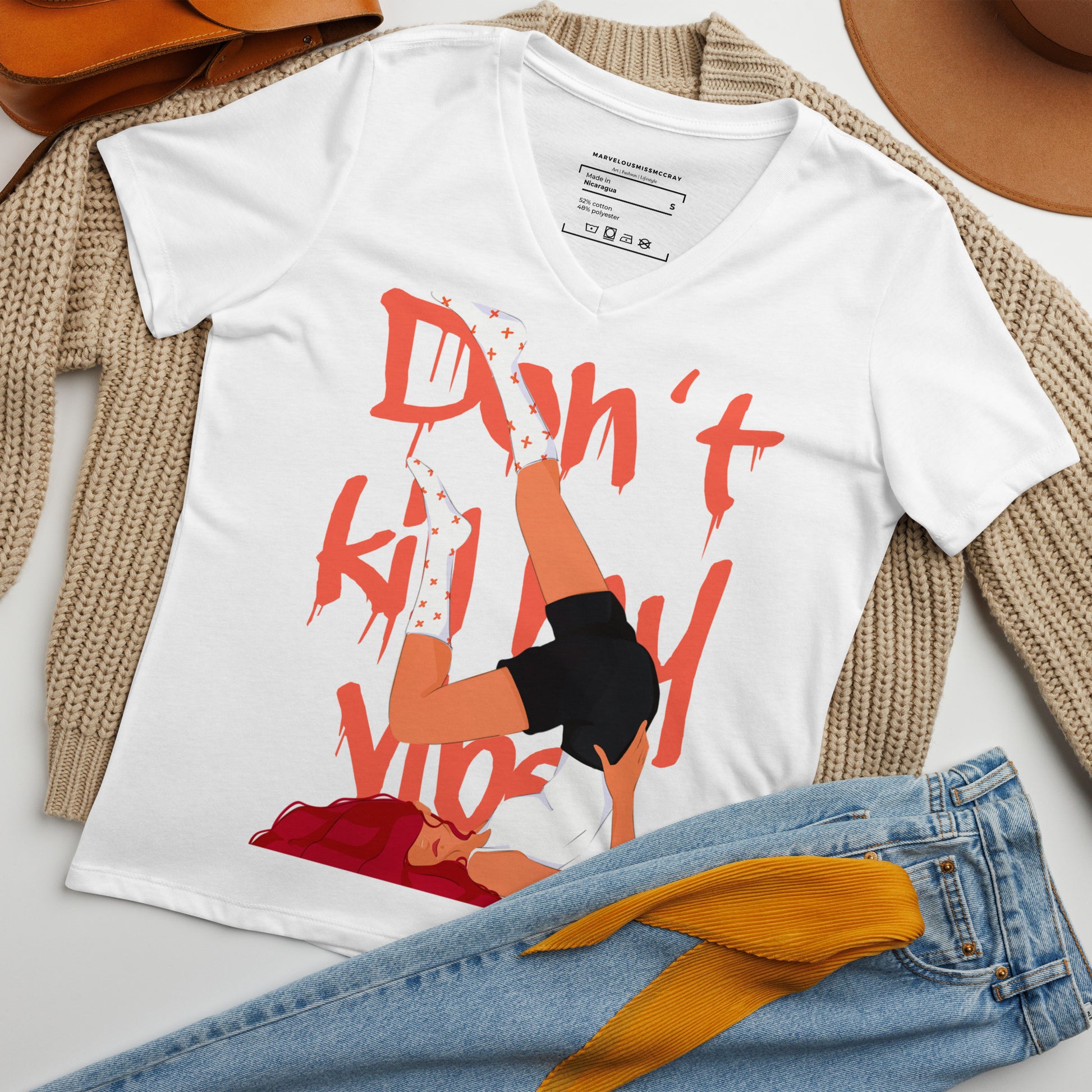 DKMV - Lockeres T-Shirt -   Shirts,Top #