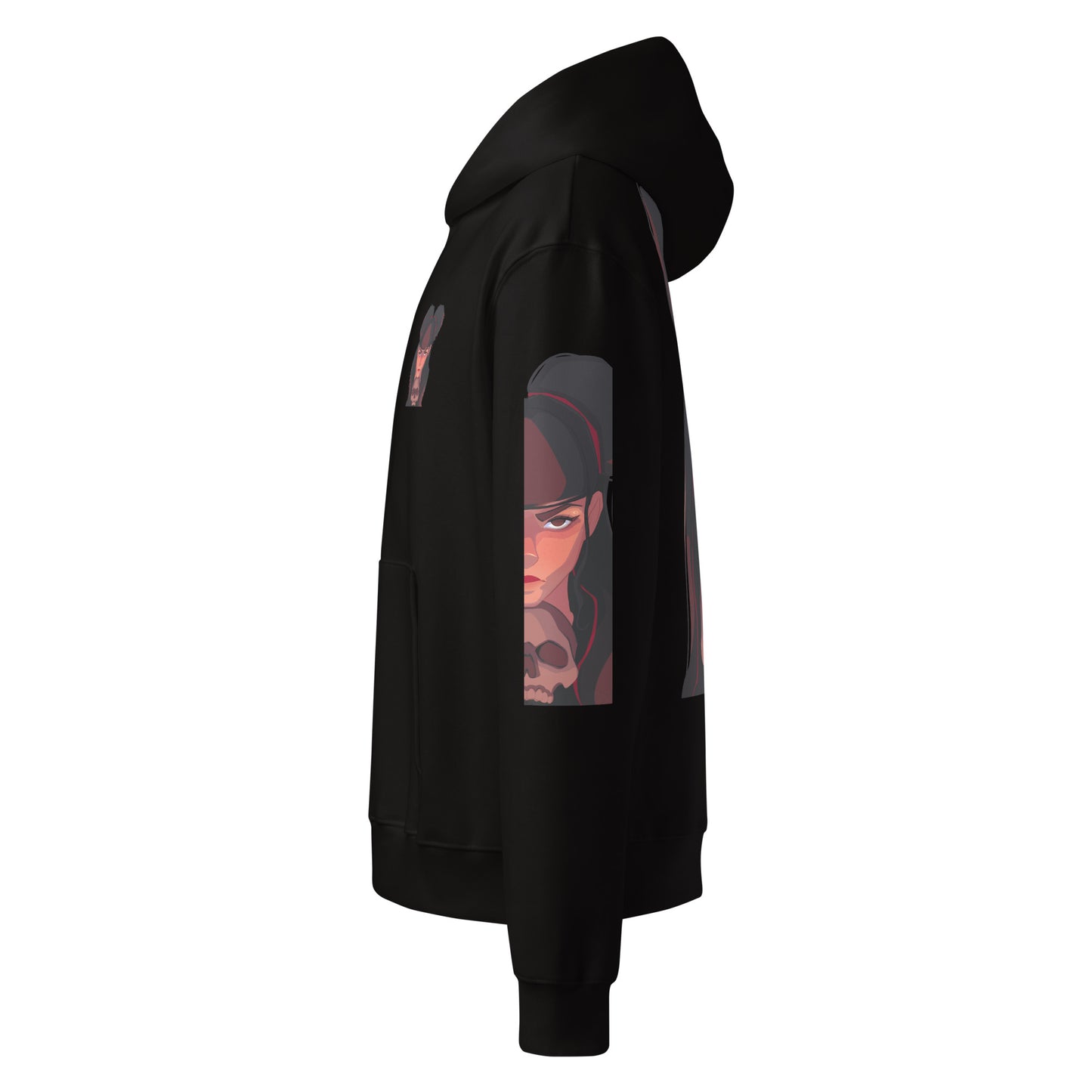 Dark Muse - Oversized Hoodie -   Oversized Hoodie #