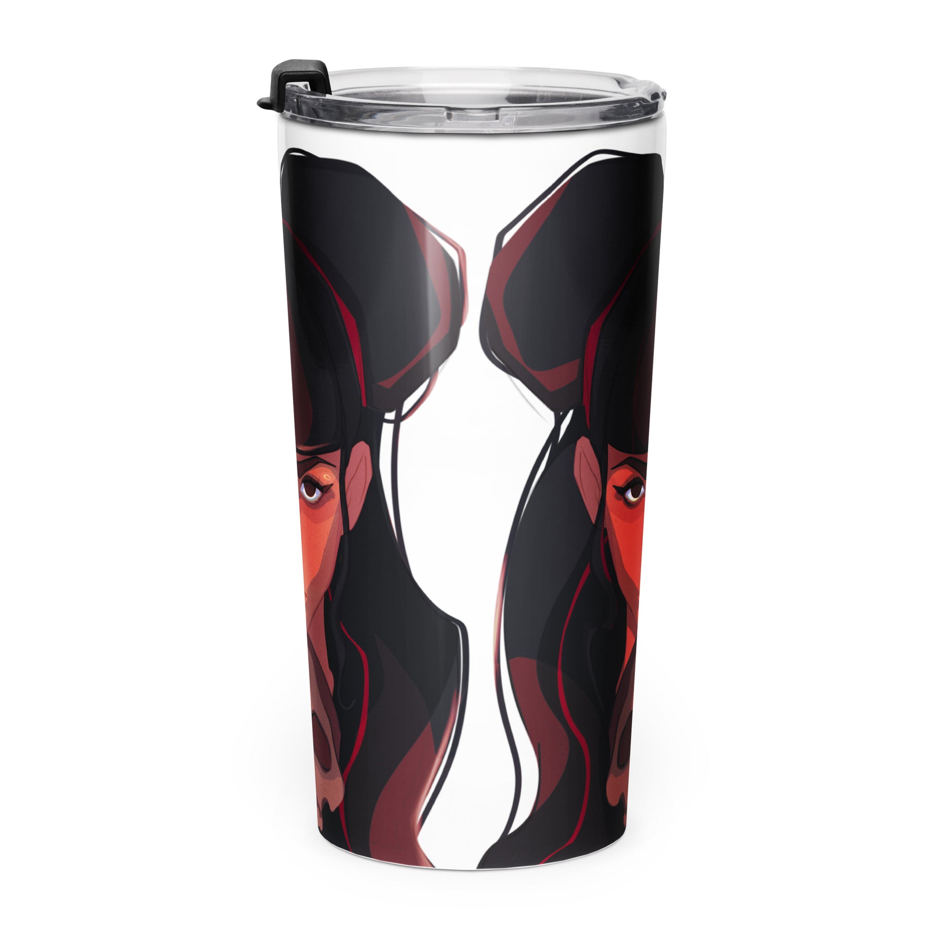 Dark Muse - Schlanker Edelstahlbecher -    #