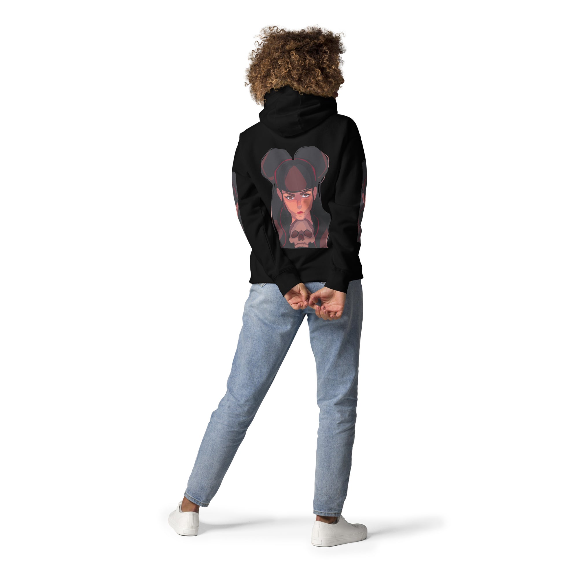 Dark Muse - Unisex-Kapuzenpullover -   Kapuzenpullover #