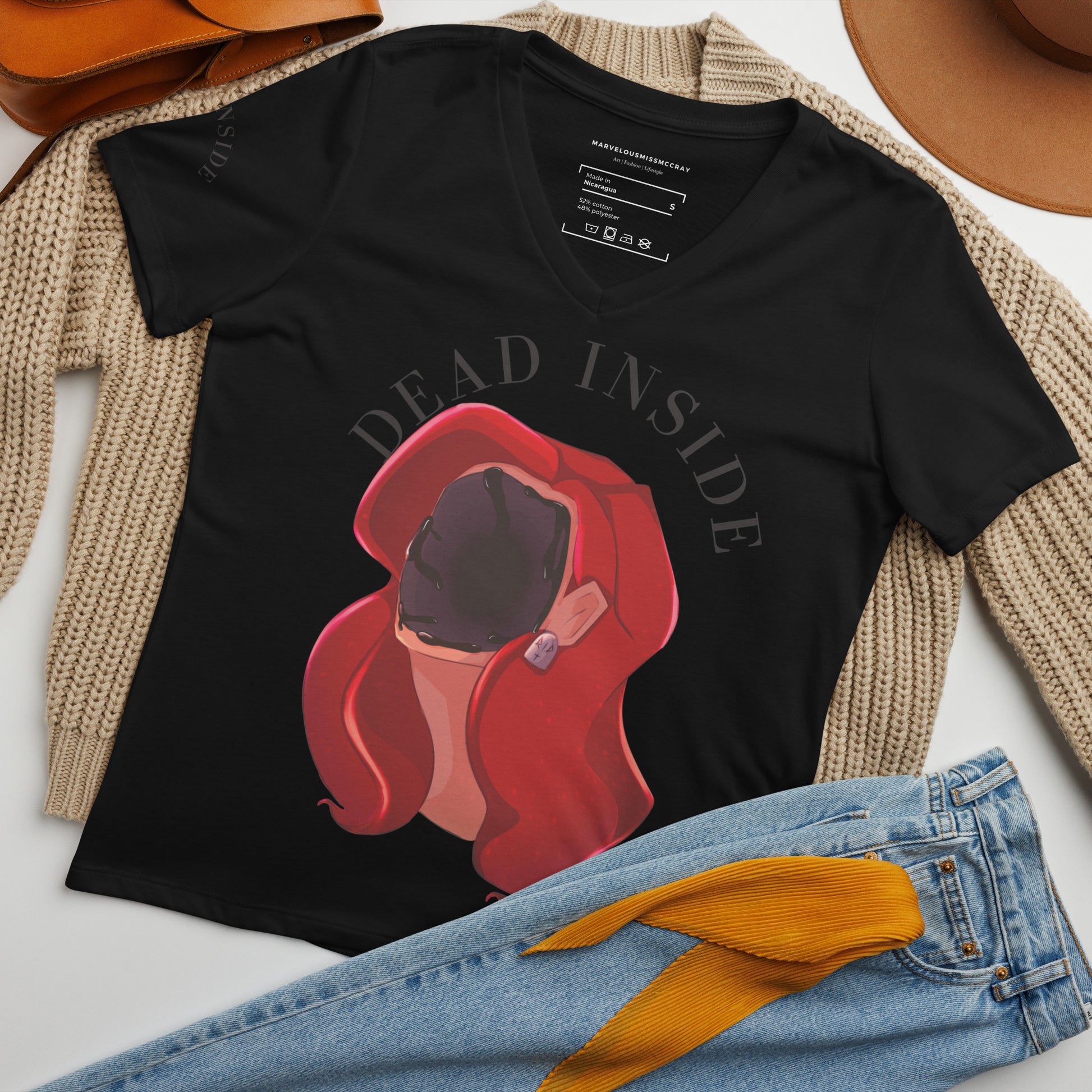 Dead Insight - Lockeres T-Shirt -   Shirts #