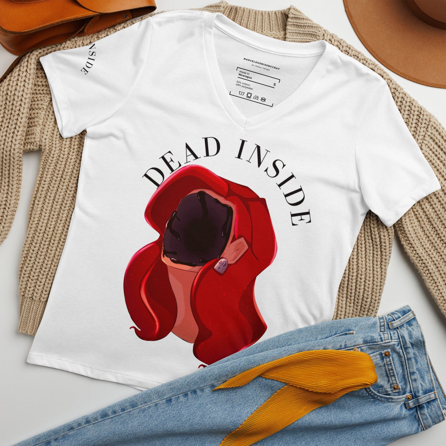 Dead Insight - Lockeres T-Shirt -   Shirts #