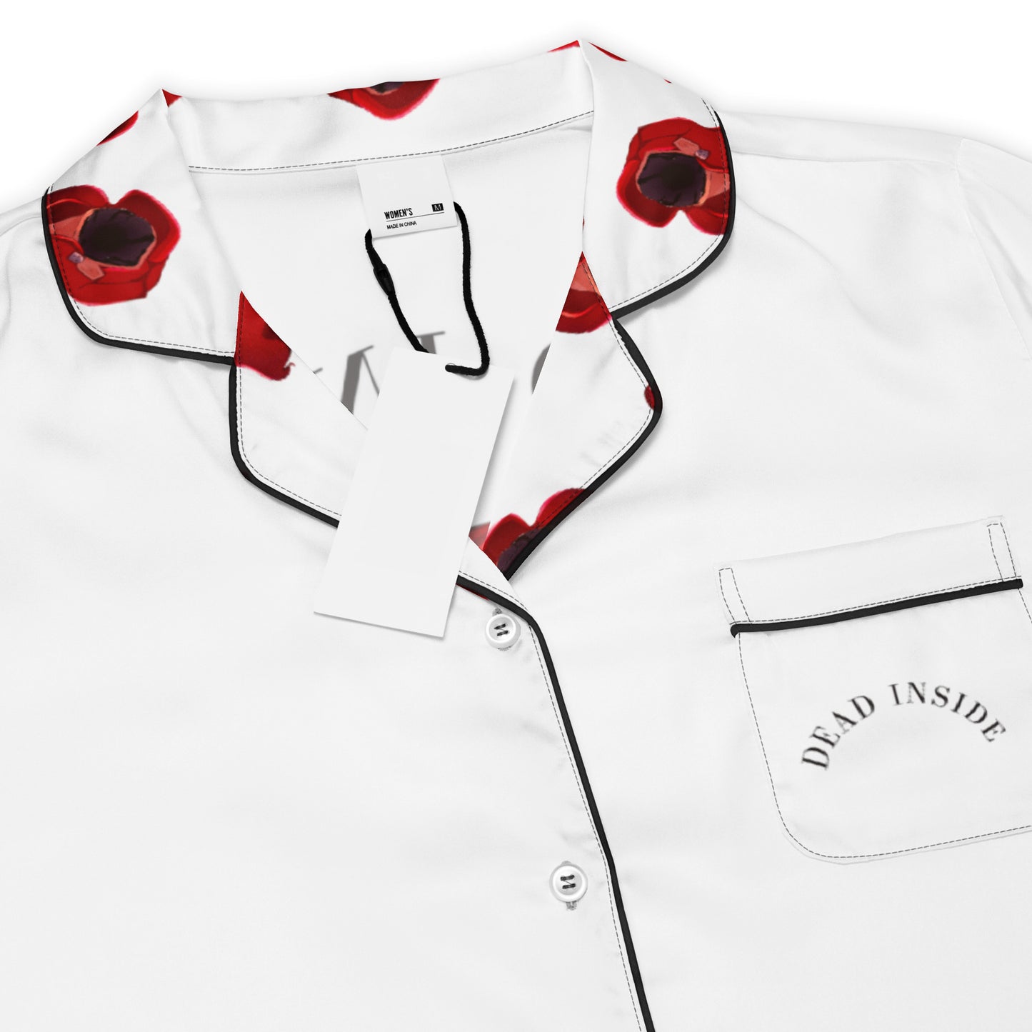 Dead Insight - kurzes Pyjama-Top -   PJ #