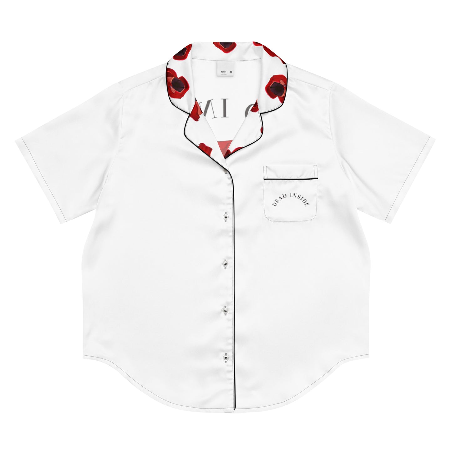 Dead Insight - kurzes Pyjama-Top -   PJ #