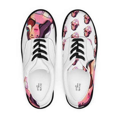 Diamonds - Canvas-Schuhe -   Canvas High-Top Sneaker, Schlappen, Canvas-Schuhe, Canvas-Slipper #
