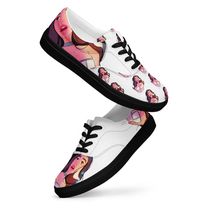 Diamonds - Canvas-Schuhe -   Canvas High-Top Sneaker, Schlappen, Canvas-Schuhe, Canvas-Slipper #