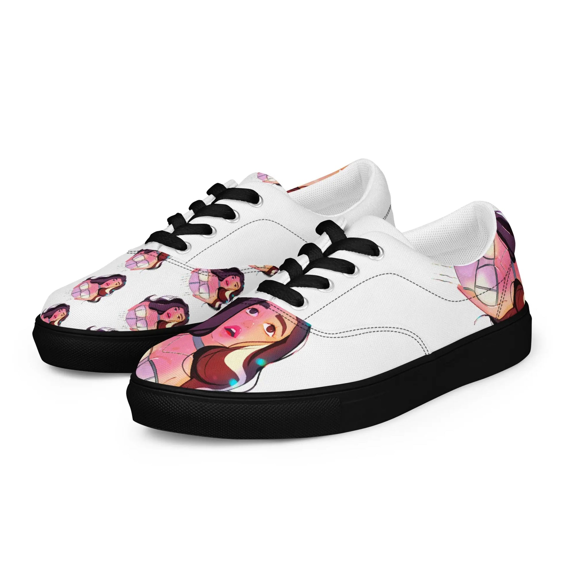 Diamonds - Canvas-Schuhe -   Canvas High-Top Sneaker, Schlappen, Canvas-Schuhe, Canvas-Slipper #