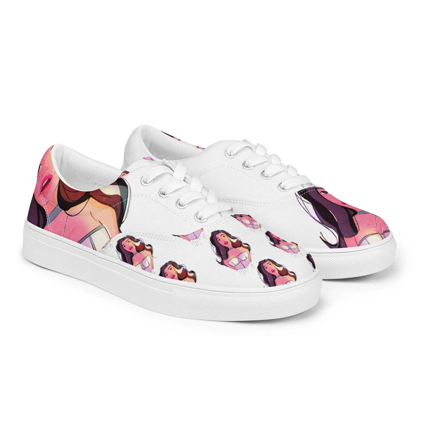 Diamonds - Canvas-Schuhe -   Canvas High-Top Sneaker, Schlappen, Canvas-Schuhe, Canvas-Slipper #