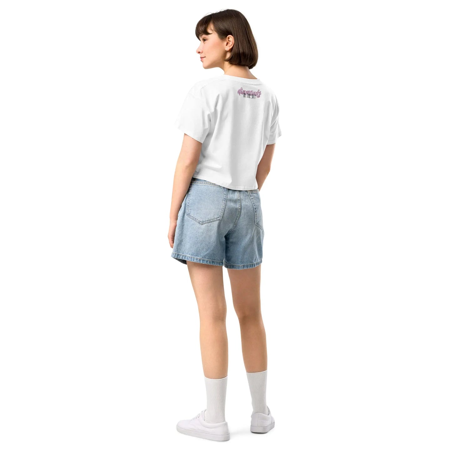 Diamonds - Crop Top -   T-Shirts, Tank-Tops, Shirts mit 3/4-Ärmeln, Langarmshirts, Poloshirts, Crop-Tops #