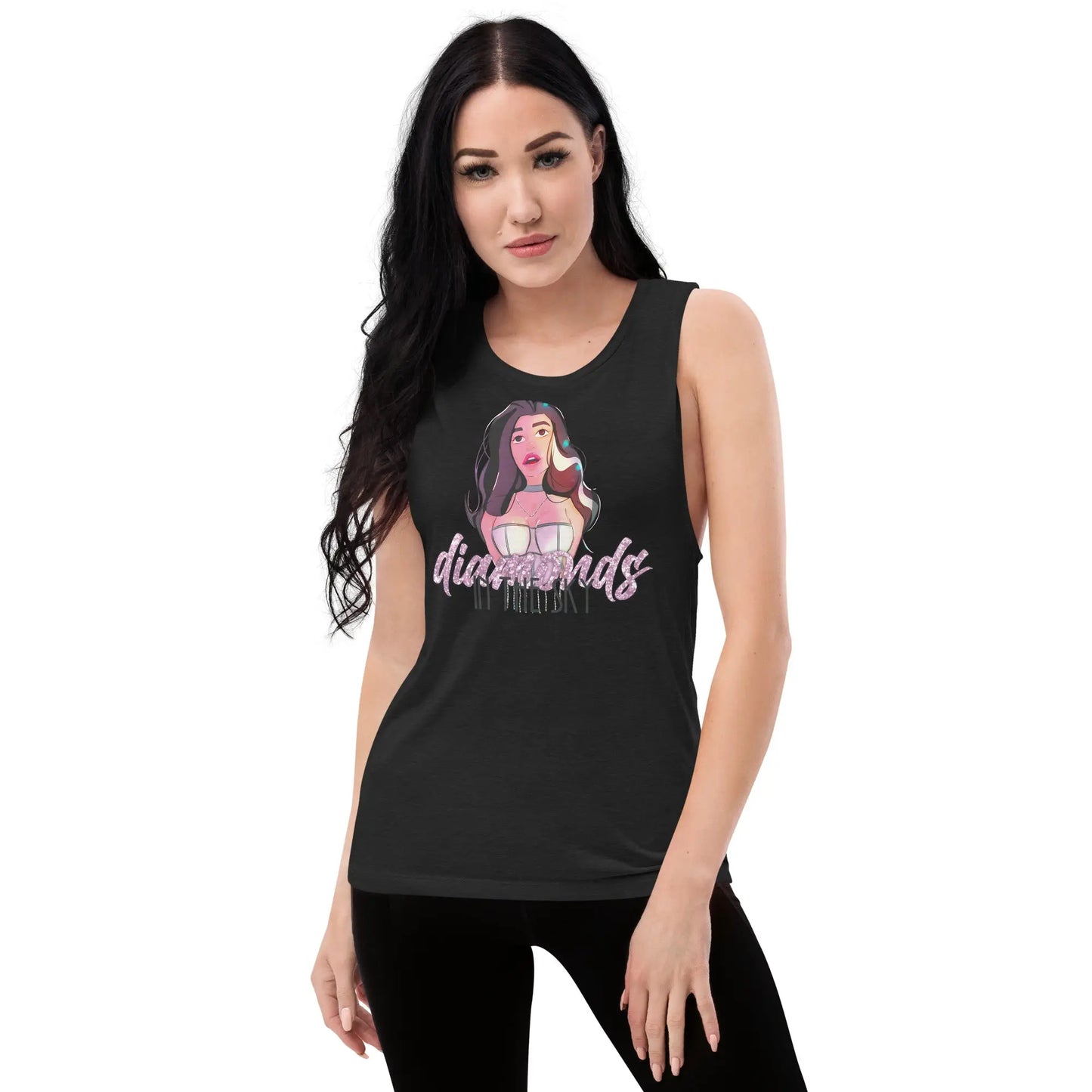Diamonds - Tank-Top -   T-Shirts, Tank-Tops, Shirts mit 3/4-Ärmeln, Langarmshirts, Poloshirts, Crop-Tops #