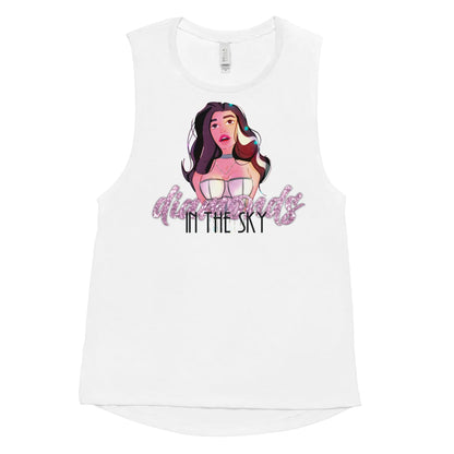 Diamonds - Tank-Top -   T-Shirts, Tank-Tops, Shirts mit 3/4-Ärmeln, Langarmshirts, Poloshirts, Crop-Tops #