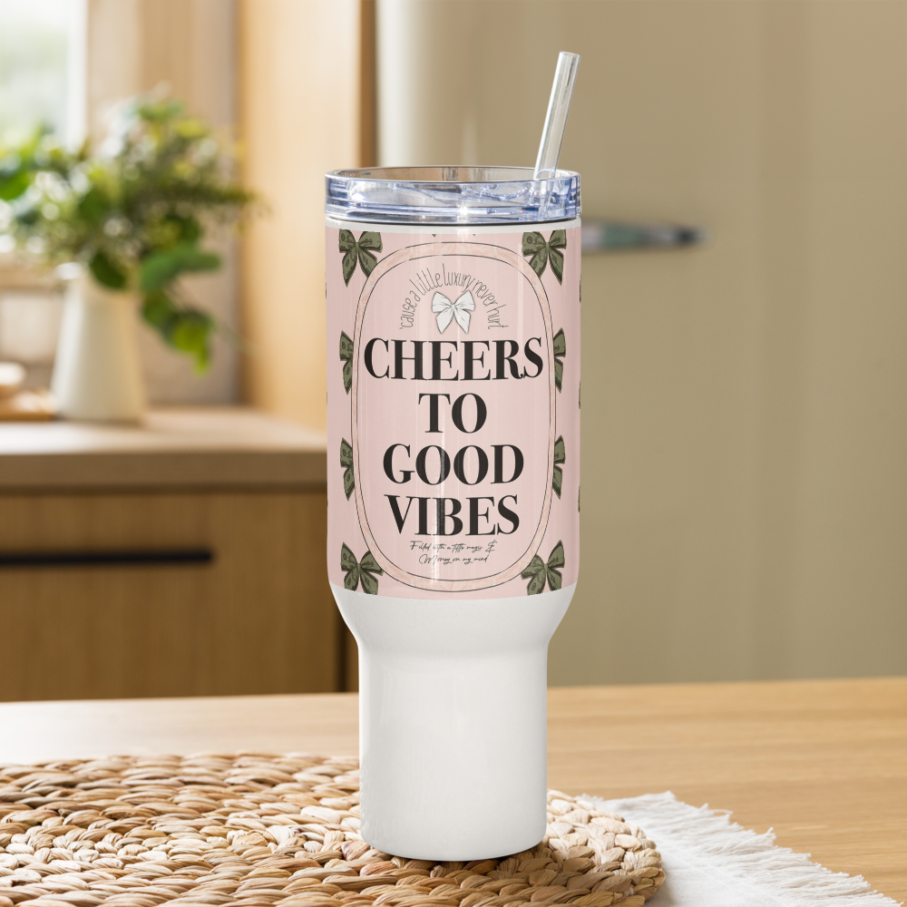 Dollar Bow - Stainless Steel Travel Tumbler (1.183 ml)