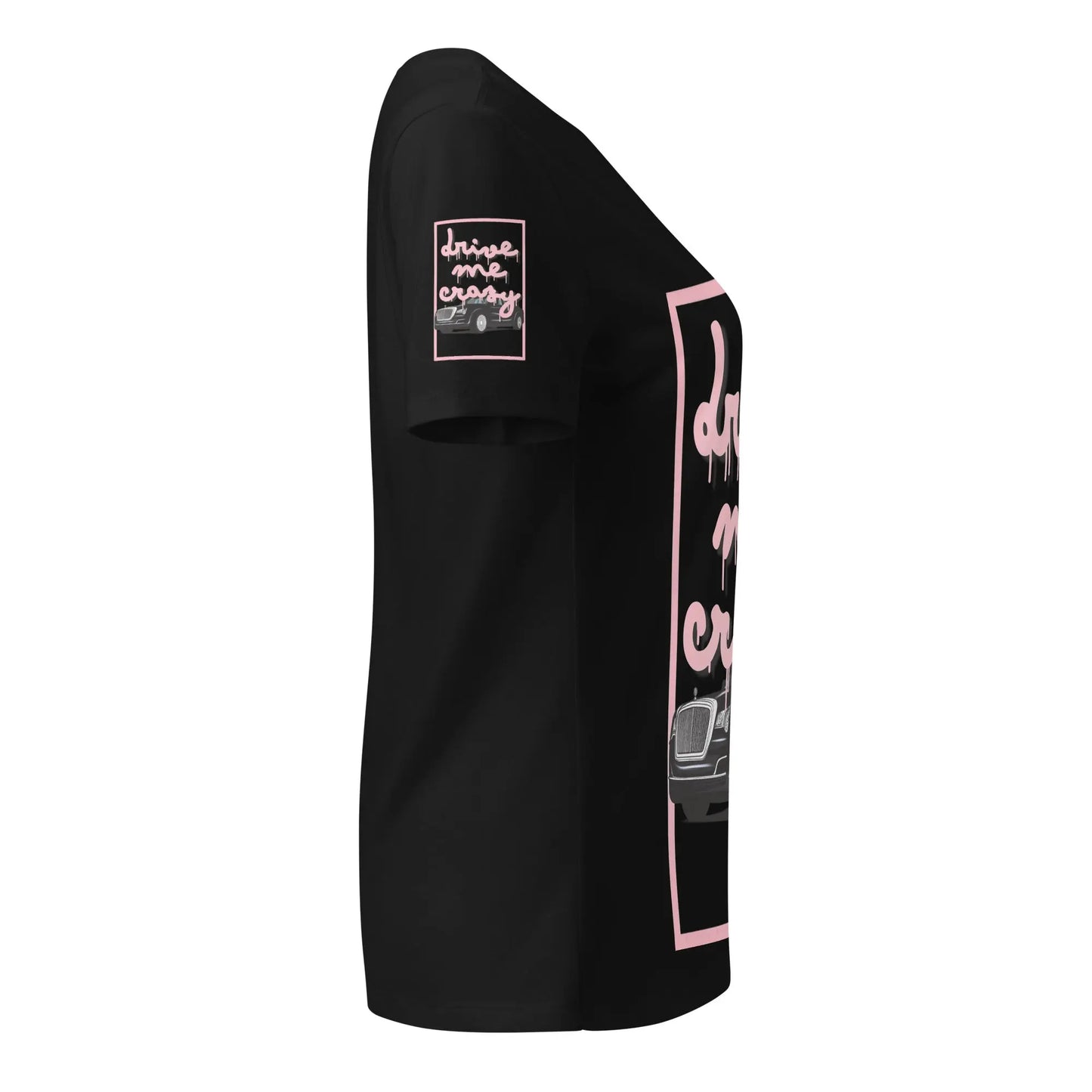 Drive me crazy - Lockeres T-Shirt -   T-Shirts, Tank-Tops, Shirts mit 3/4-Ärmeln, Langarmshirts, Poloshirts, Crop-Tops #
