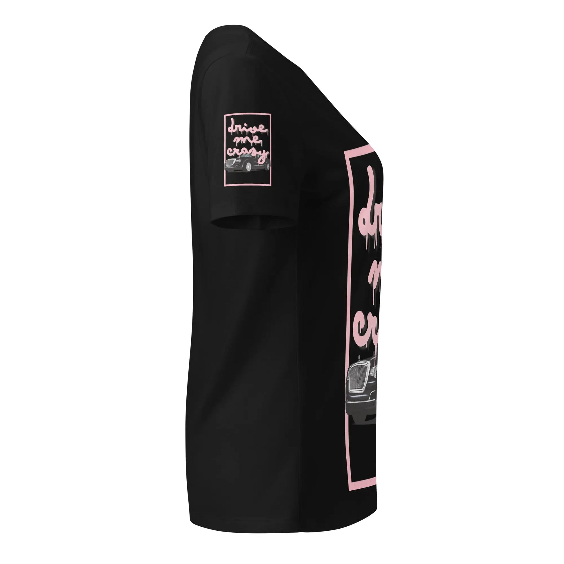 Drive me crazy - Lockeres T-Shirt -   T-Shirts, Tank-Tops, Shirts mit 3/4-Ärmeln, Langarmshirts, Poloshirts, Crop-Tops #